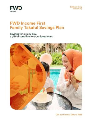 income first fwd takaful