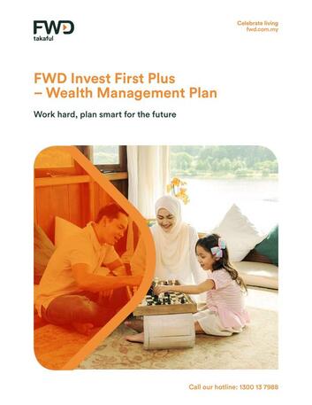 Invest First Plus Wealth Plan FWD Takaful